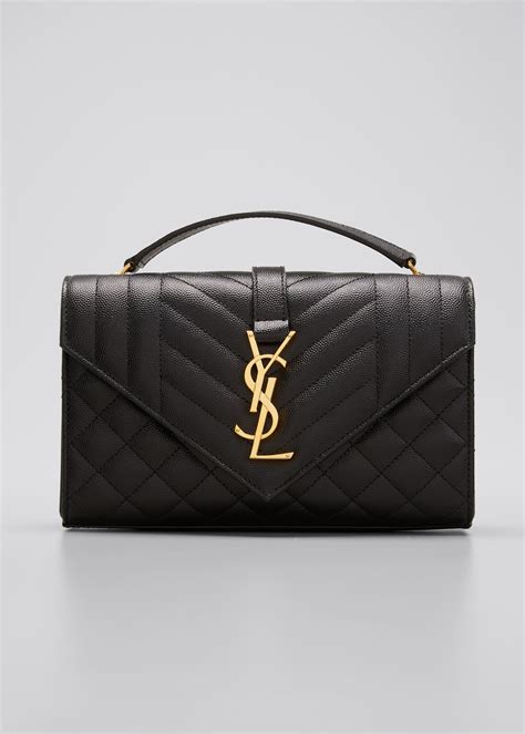 ysl leather quality|ysl monogram leather satchel bag.